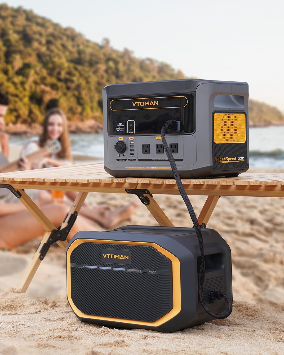 Vtoman Flashspeed 1500 Extra Battery, 1548Wh Large Capacity Lifepo4 Battery With Bms Protection For Camping, Home Backup, Suitab