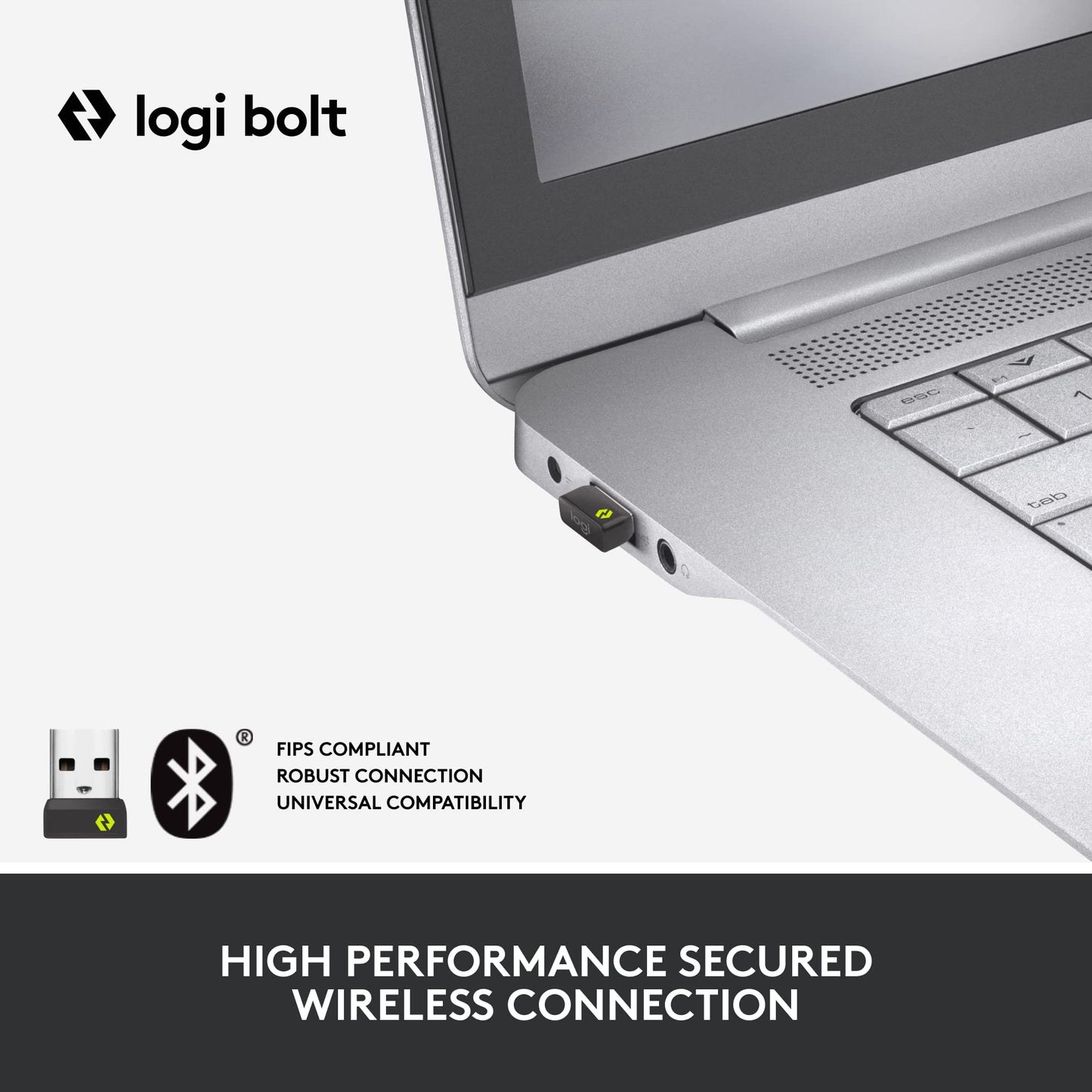 Logitech Signature M650 L For Business Wireless Mouse, For Large Sized Hands, Logi Bolt, Bluetooth, Smartwheel - Graphite