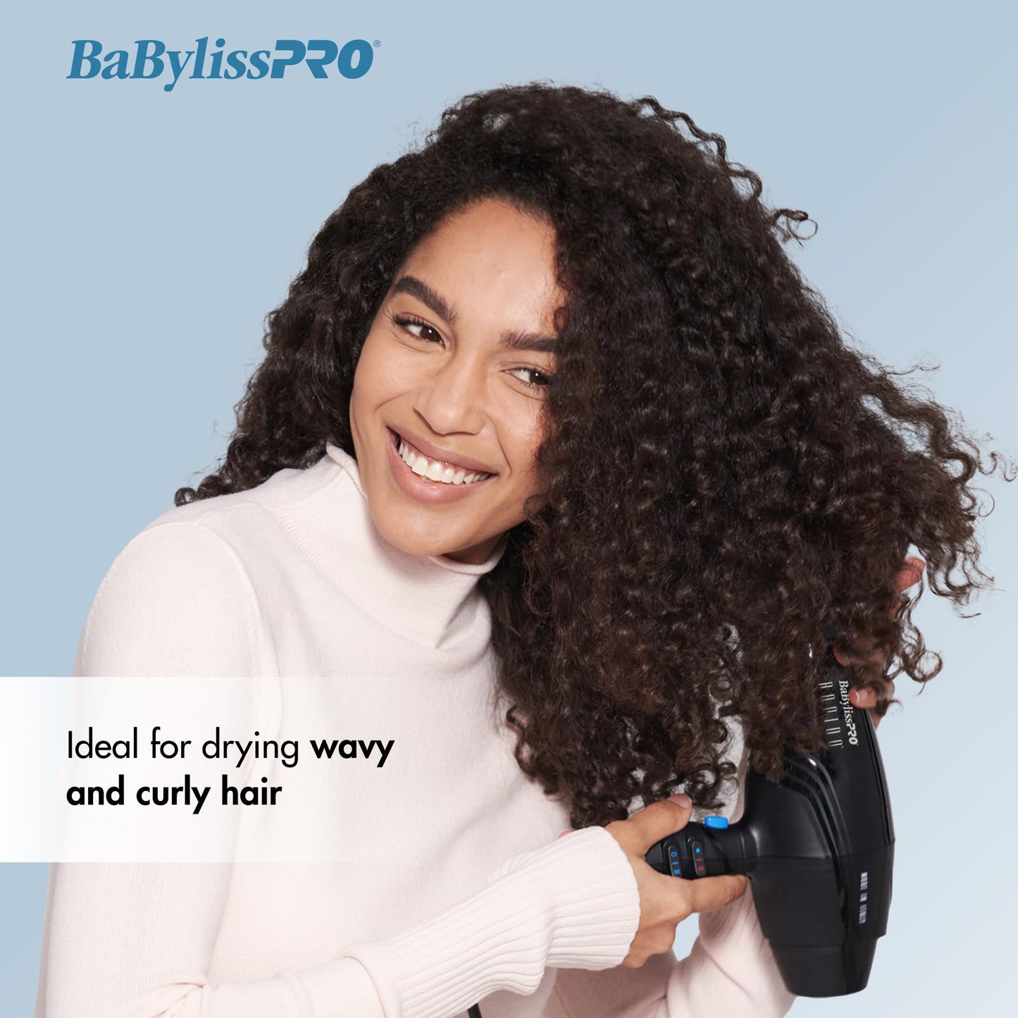 BaBylissPRO Snap-On Diffuser Attachment for Hair Dryer - for Rapido or Brava Hair Dryer ONLY, BABDF2