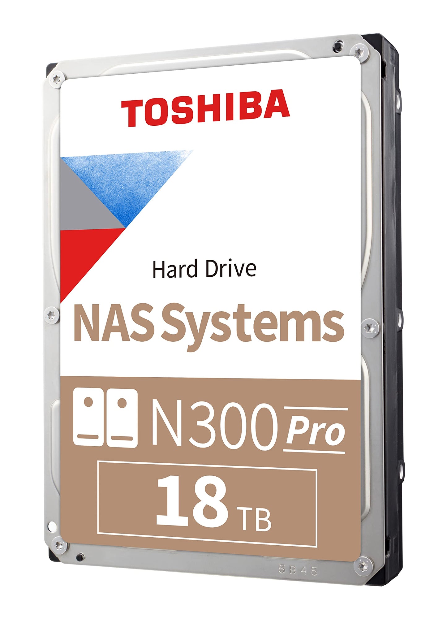 Toshiba N300 Pro 18Tb Large-Sized Business Nas (Up To 24 Bays) 3.5-Inch Internal Hard Drive - Up To 300 Tb/Year Workload Rate Cm