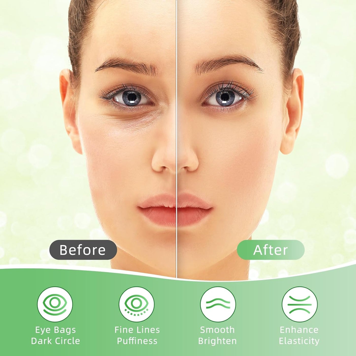 Under Eye Patches, 40 Pairs Eye Mask for Dark Circles, Puffy Eyes, Undereye Bags,Wrinkles,Eye Mask Patches with Aloe Vera, Eye Treatment Skin Care for Men & Women Gift