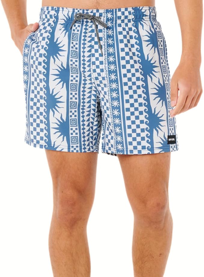 Rip Curl Mens 16" Fun Times Volley Boardshorts, Swim Trunk with Pockets