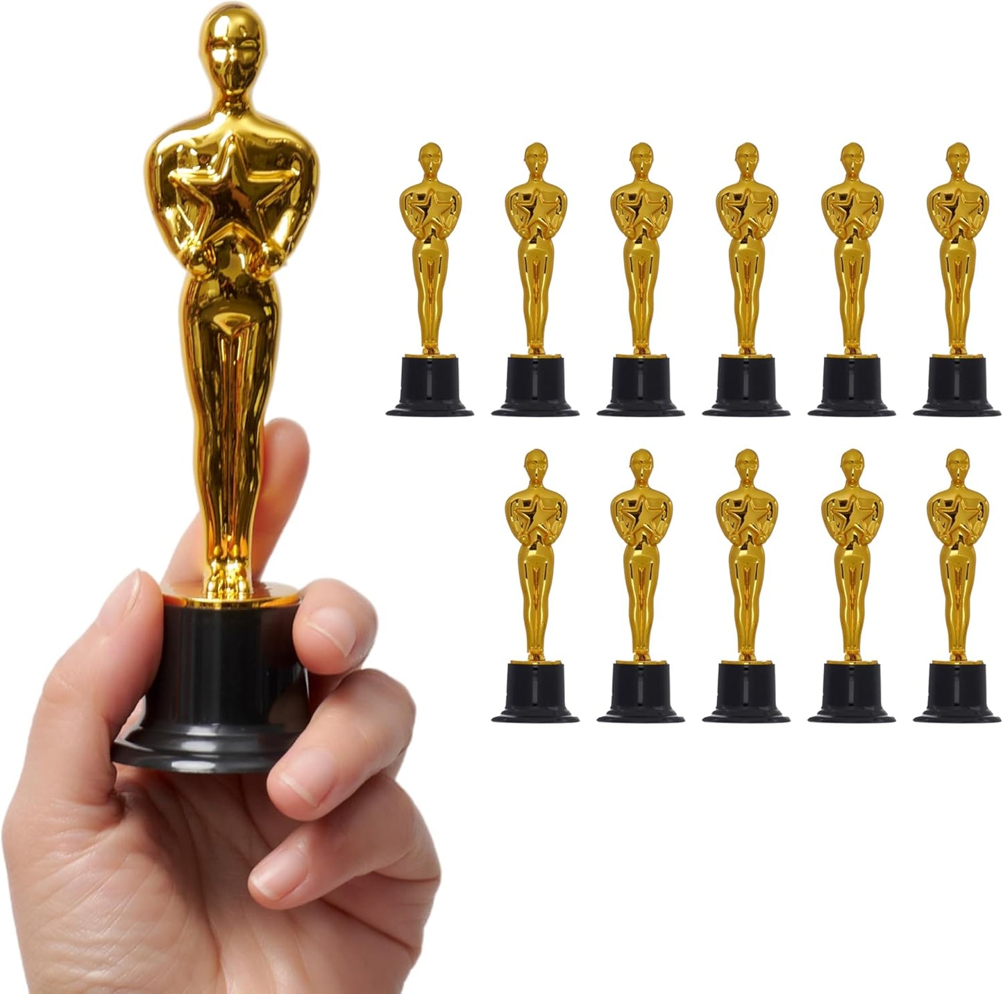 PREXTEX Trophy Award - Perfect Awards and Trophies for Kids & Adult Award Parties, Small Trophy Cup for Recognition, Ideal Kids Trophy for Competitions and Events
