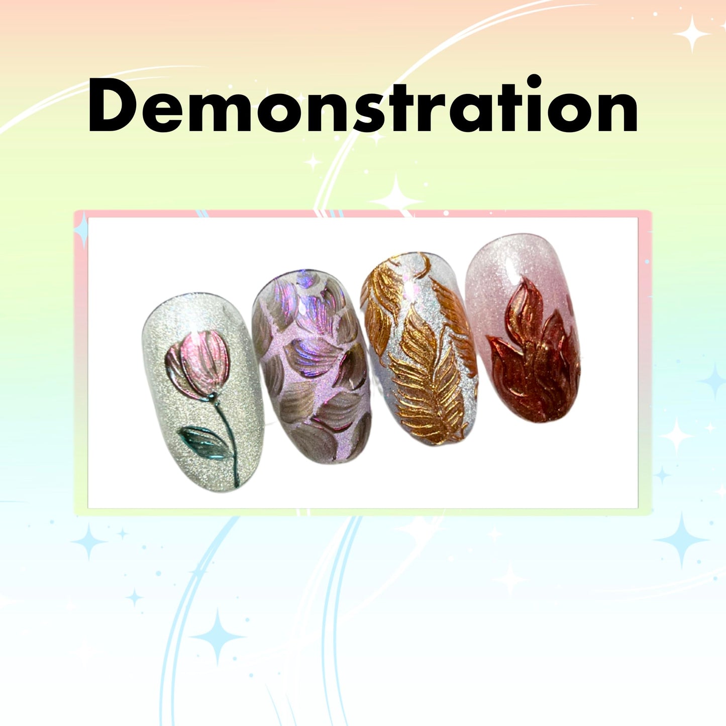 YJMyujimi Nail Gel polish sculpture gel 5g black and white in colour clear stroke non wipe chrome applicable DIY at home embosse
