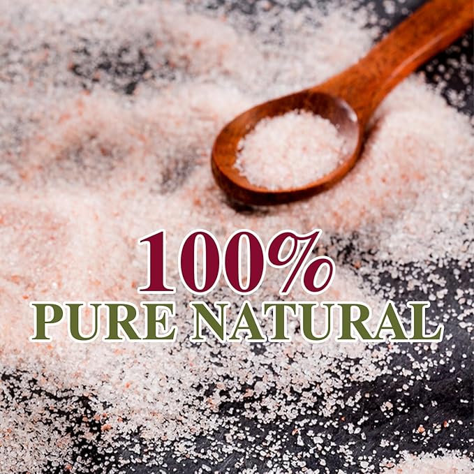 Himalayan Chef Pink Salt Fine Grain, 10 lbs (2x5 lbs Bags) - Pure, Natural, Kosher, Non-GMO, Mineral-Rich, for Cooking, Seasoning, Baking