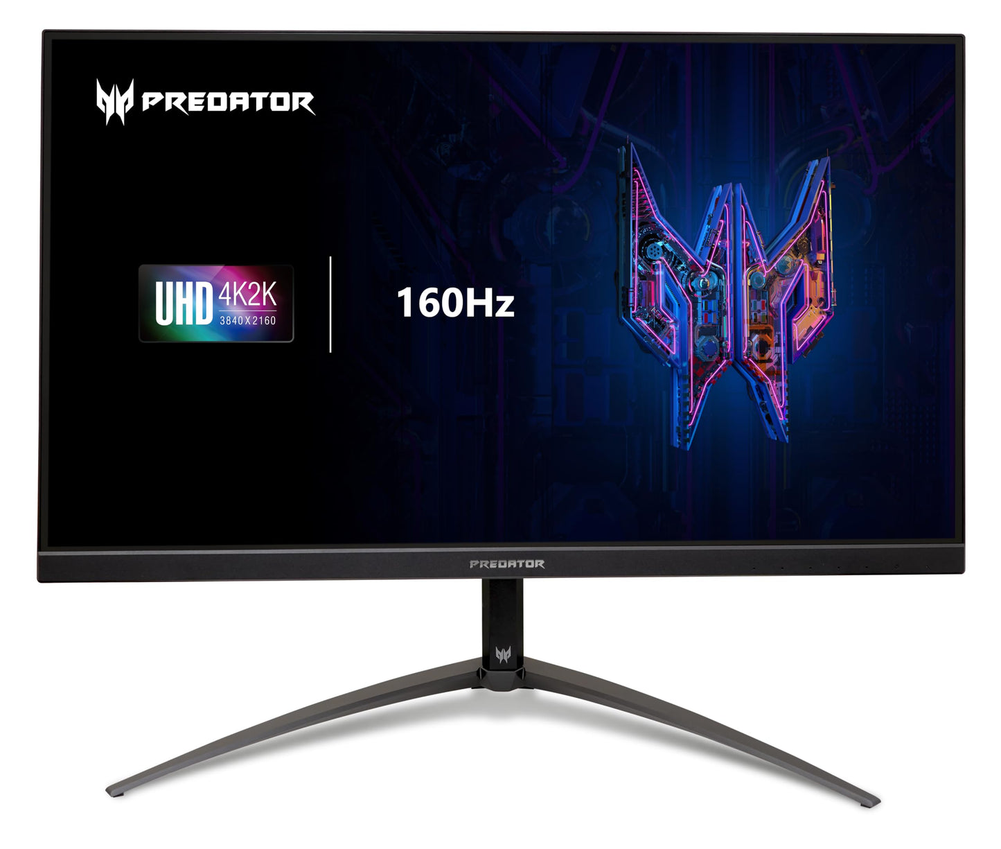 acer Predator XB323QK V3bmiiphx | 31.5" 4K UHD 3840 x 2160 IPS Gaming Monitor | AMD FreeSync Premium | 160Hz | Up to 0.5ms | VESA DisplayHDR 400| DCI-P3 95% | ErgoStand | DP 1.2 & 2 x HDMI 2.1