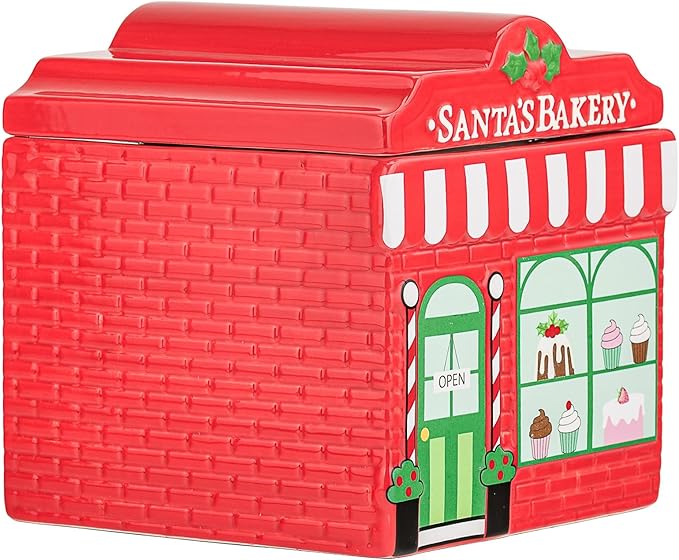 10 Strawberry Street Santa Café Canister