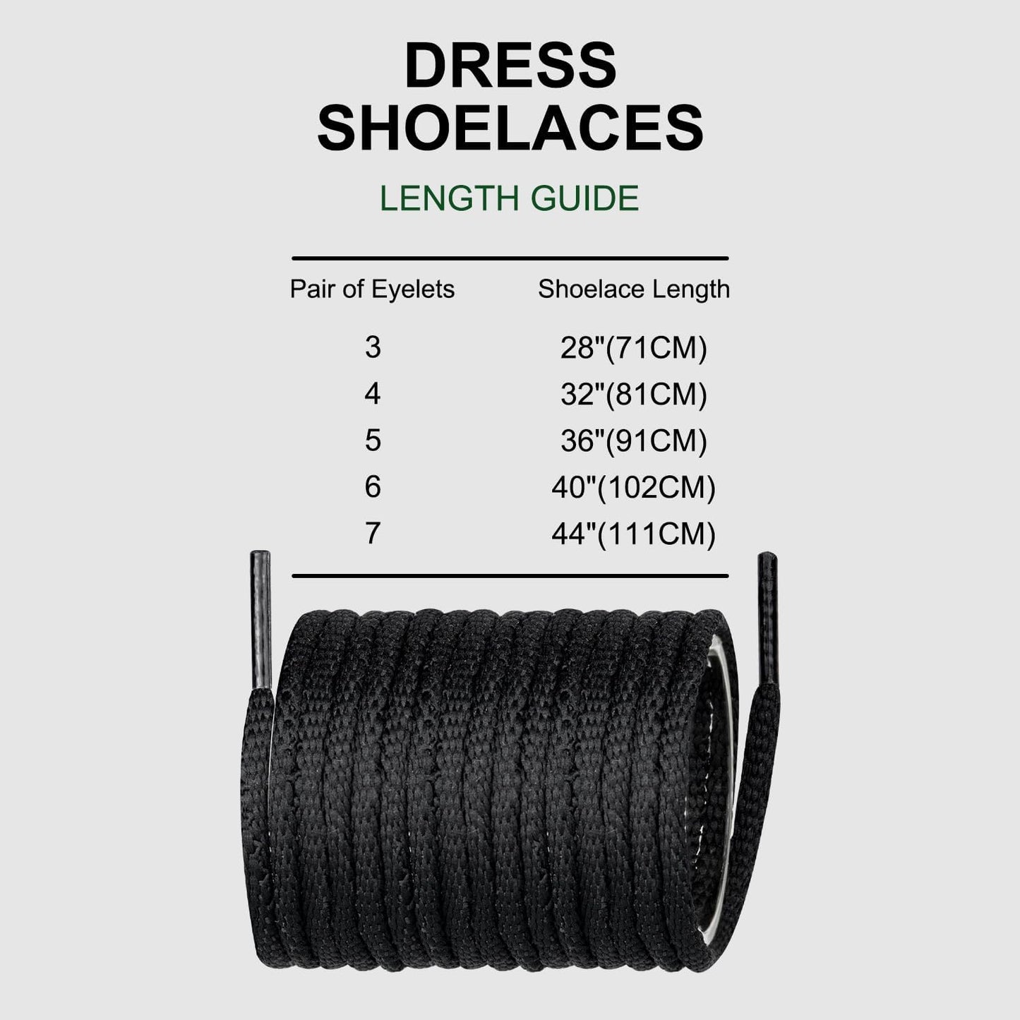 Endoto Shoelaces for FootJoy Golf Dress Oxford Shoe Laces Replacement Shoe Strings