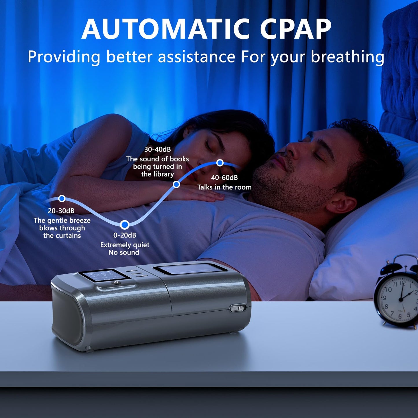 REMSTAR Plus Portable Auto-C-Pap Machine with Humidifier for Effective Sleep Apnea Therapy at Home and Travel
