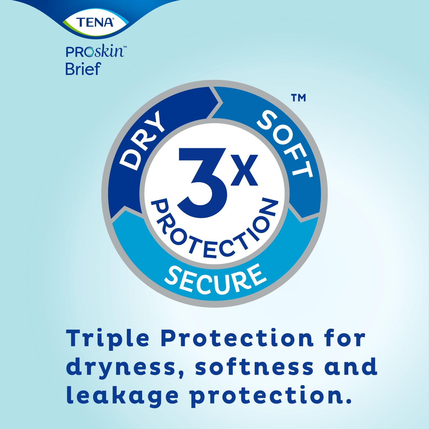 TENA Ultra Breathable Briefs, Incontinence, Disposable, Heavy Absorbency, Large, 40 Count, 40 Packs, 40 Total
