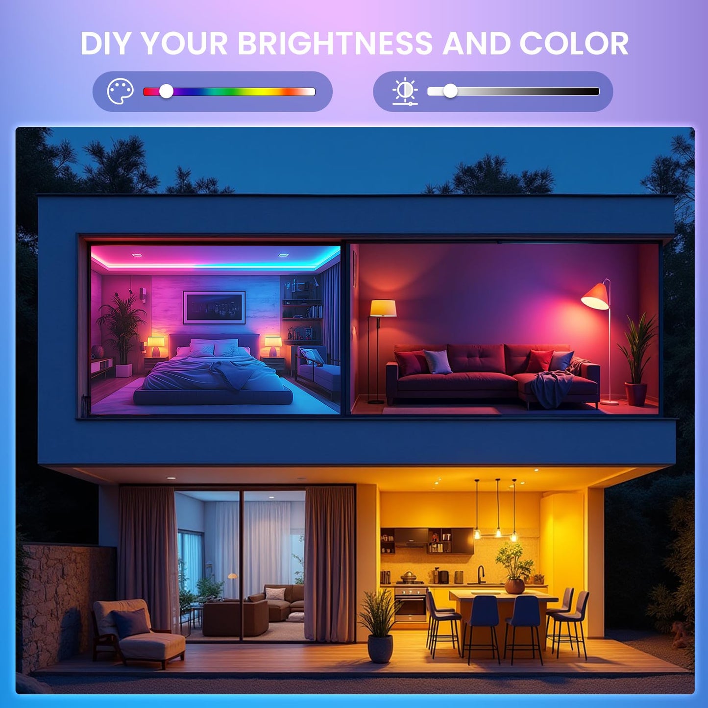 Tobebright Color Changing Led Light Bulb With Remote Control 2W E12 Chandelier Light Bulb Multicolor Rgb/3000K/6000K/Dimmable Candelabra Base Color Light Bulbs 3Modes Memory Function Ac 100-240V-2Pack