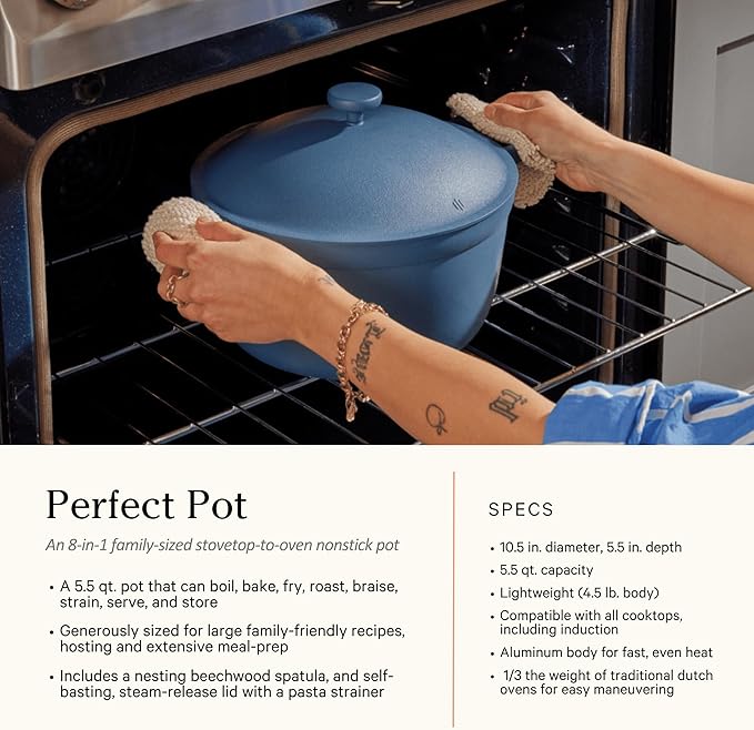 Our Place Cookware Set - Complete 13-Piece Set Including Always Pan 2.0, Mini Always Pan, Perfect Pot, and Mini Perfect Pot | Multifunctional, Toxin-Free Nonstick | Replaces 36 Pieces | Sage