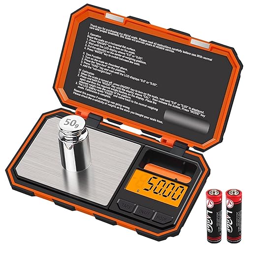 Digital Gram Scale,200g/0.01g Pocket Electronic Mini Smart Scale for Powder,Coins,Jewelry,Herbs,Food,6 Units,LCD Display,Tare,Auto Off,with 50g Calibration Weight