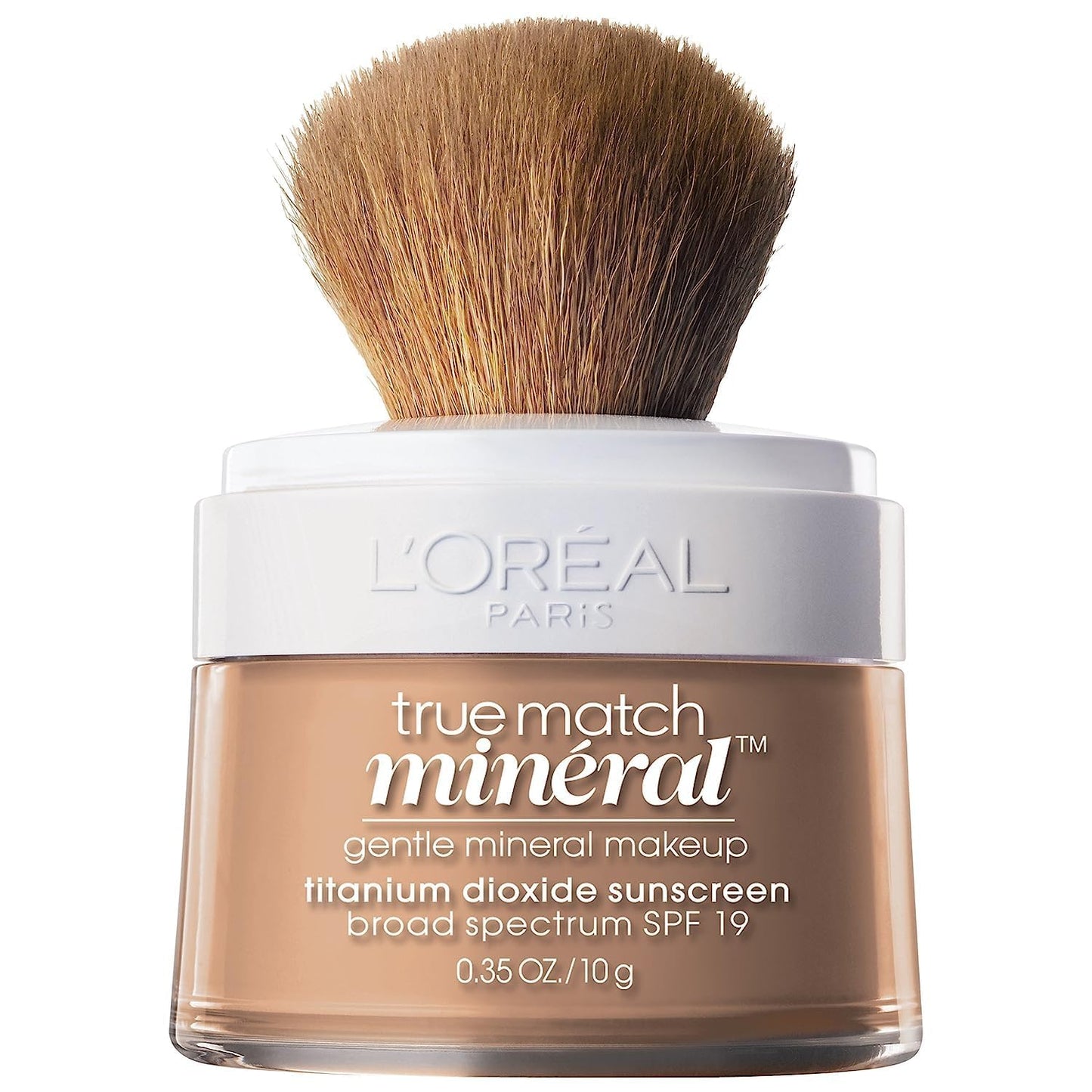 LOr  al Paris True Match Mineral Loose Powder Foundation, Classic Beige, 0.35oz