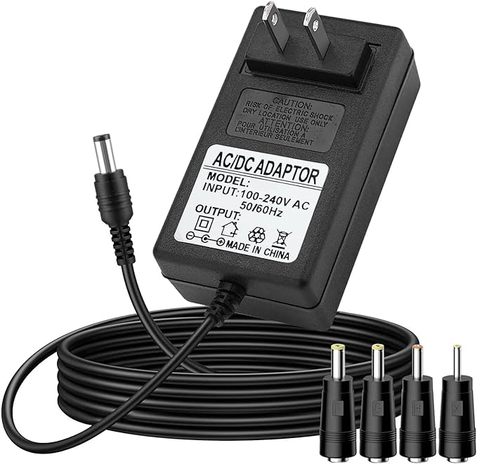 16.8V AC/DC Massage Gun Charger Adapter Compatible with LifePro Sonic, Sonic Mini,Fusion X, Sonic Pro, Youdgee H1 Mini, Me...