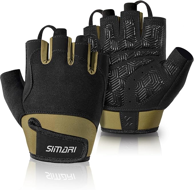 SIMARI Breathable Workout Gloves for Men & Women, Weight Lifting Gloves with Padded, Grip, Full Palm Protection, Gift for ...