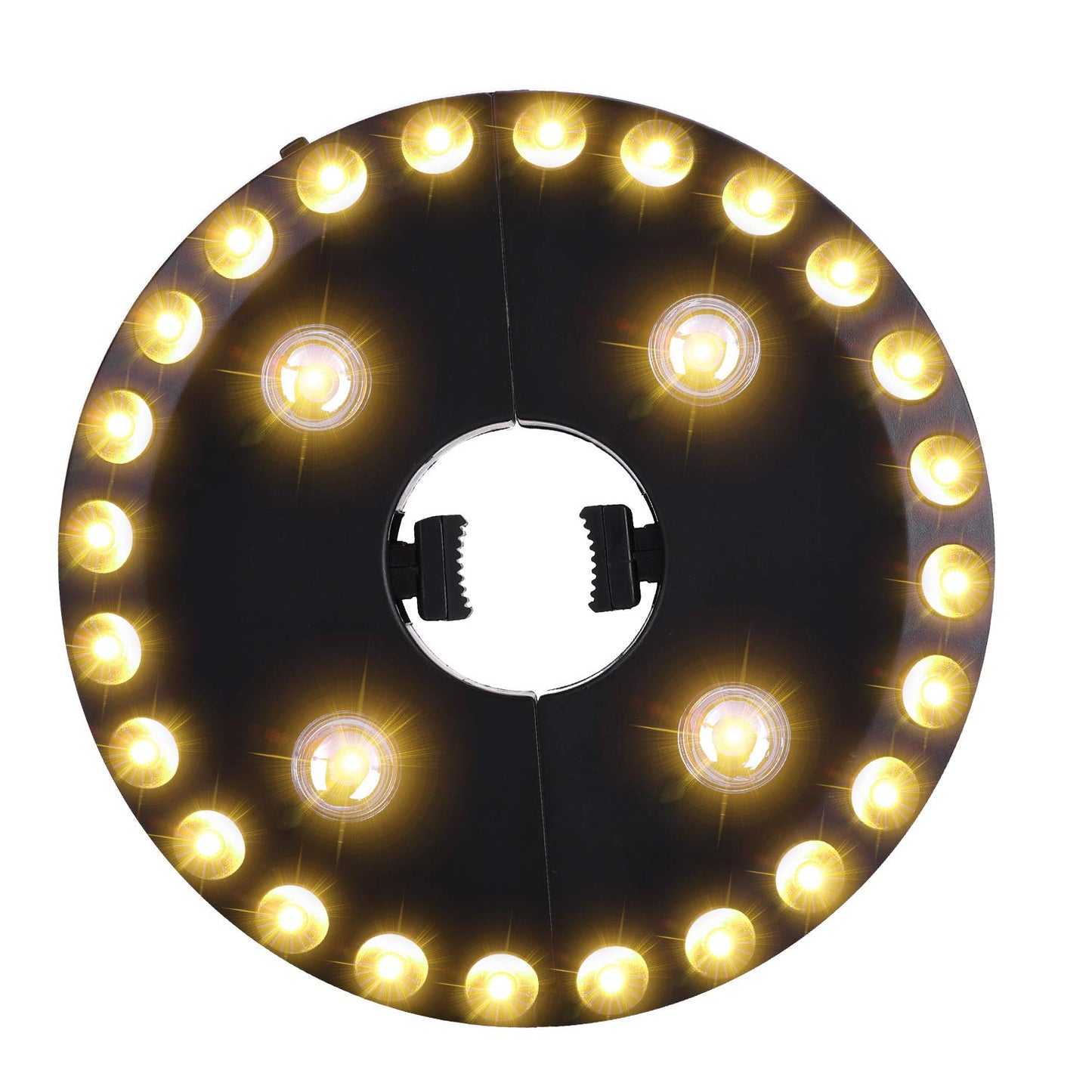 OYOCO Patio Umbrella Light, Warm White, 28 LEDs, Cordless, 200 Lumens, 3 Brightness Modes, Battery Operated