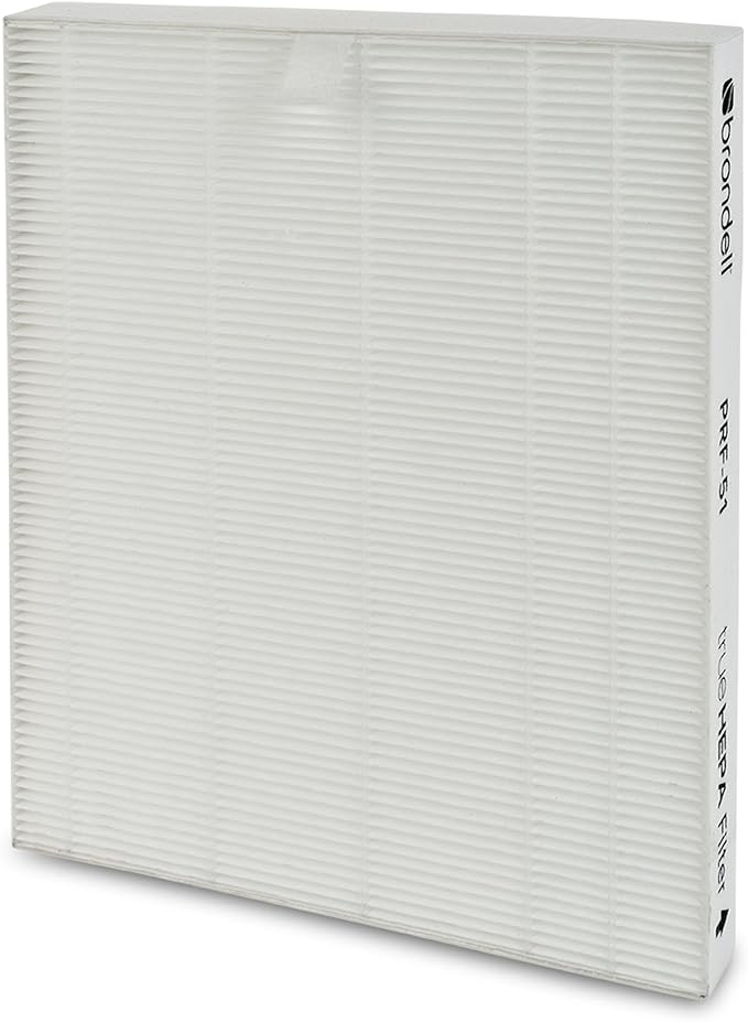Brondell Air Purifier Replacement Filters for Revive - 1 yr. Standard Filter Pack - 2 True HEPA Filters, 1 Active Carbon F...