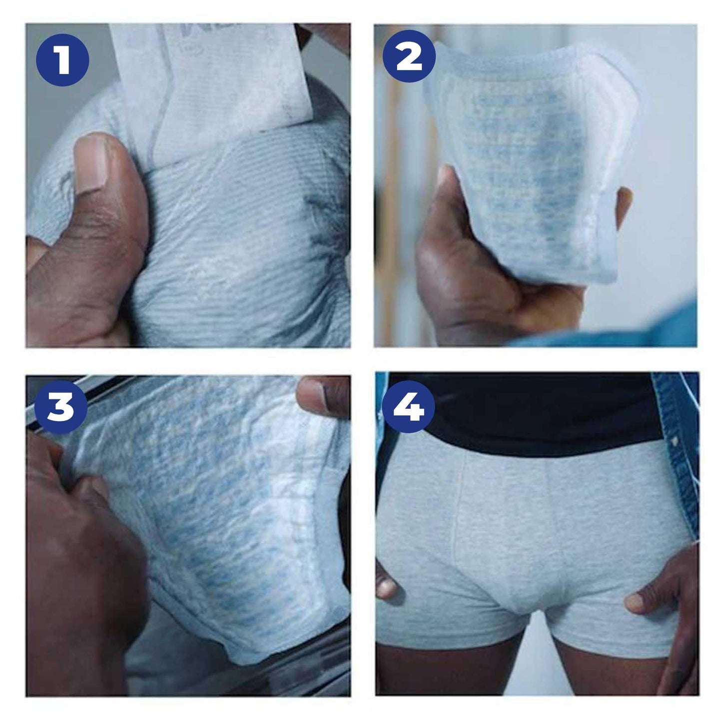 TENA for Men Level 1 Incontinence Protector Maximum Guard Incontinence Pad for Men (4 Pack of 96)