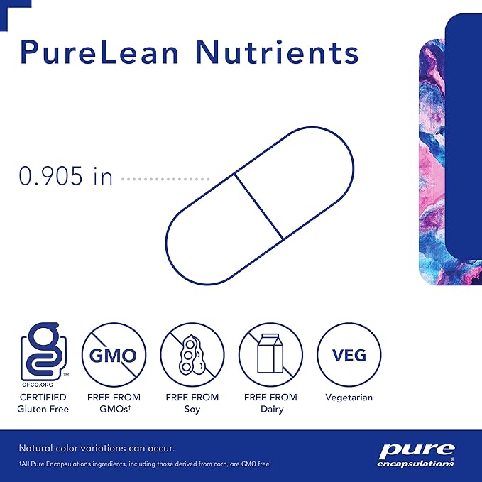 Pure Encapsulations PureLean Nutrients | Multivitamin/Mineral Supplement to Support Healthy Weight Management** | 180 Capsules*