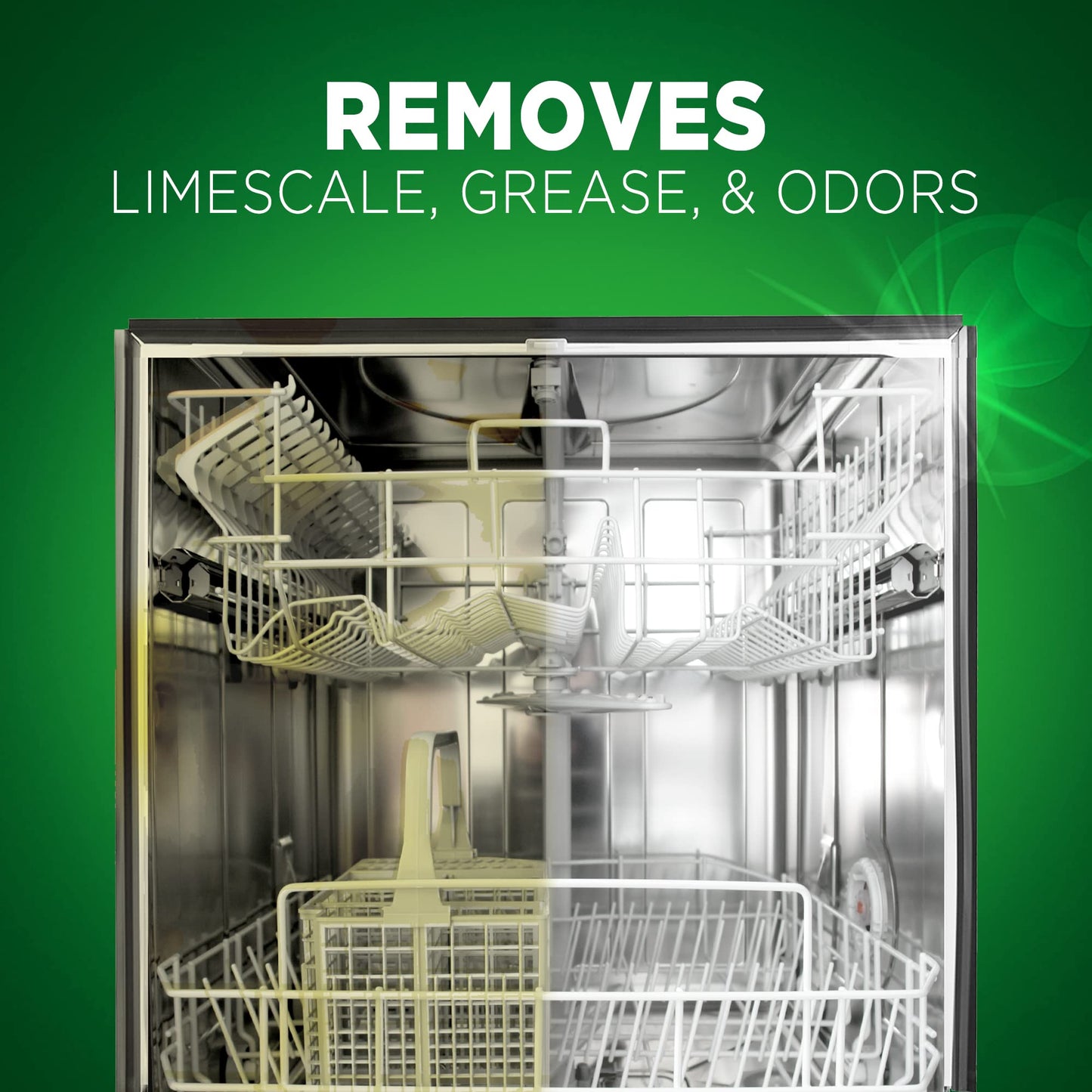 Cascade Platinum Dishwasher Cleaner, 6 count