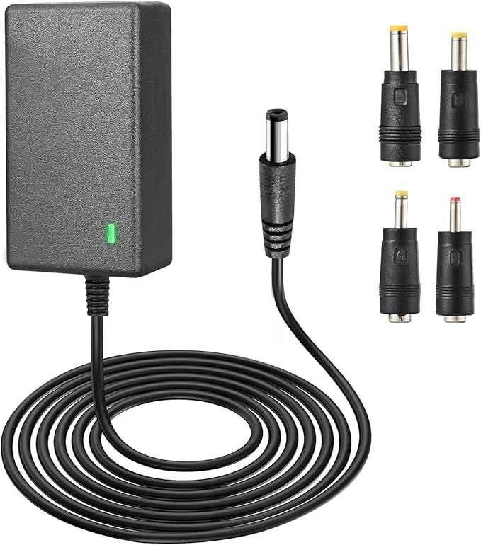 16.8V 1A Massage Gun Charger Replacement 16.8V 0.8A 1A AC DC Power Supply for Massage Gun Power Supply Cord Cable