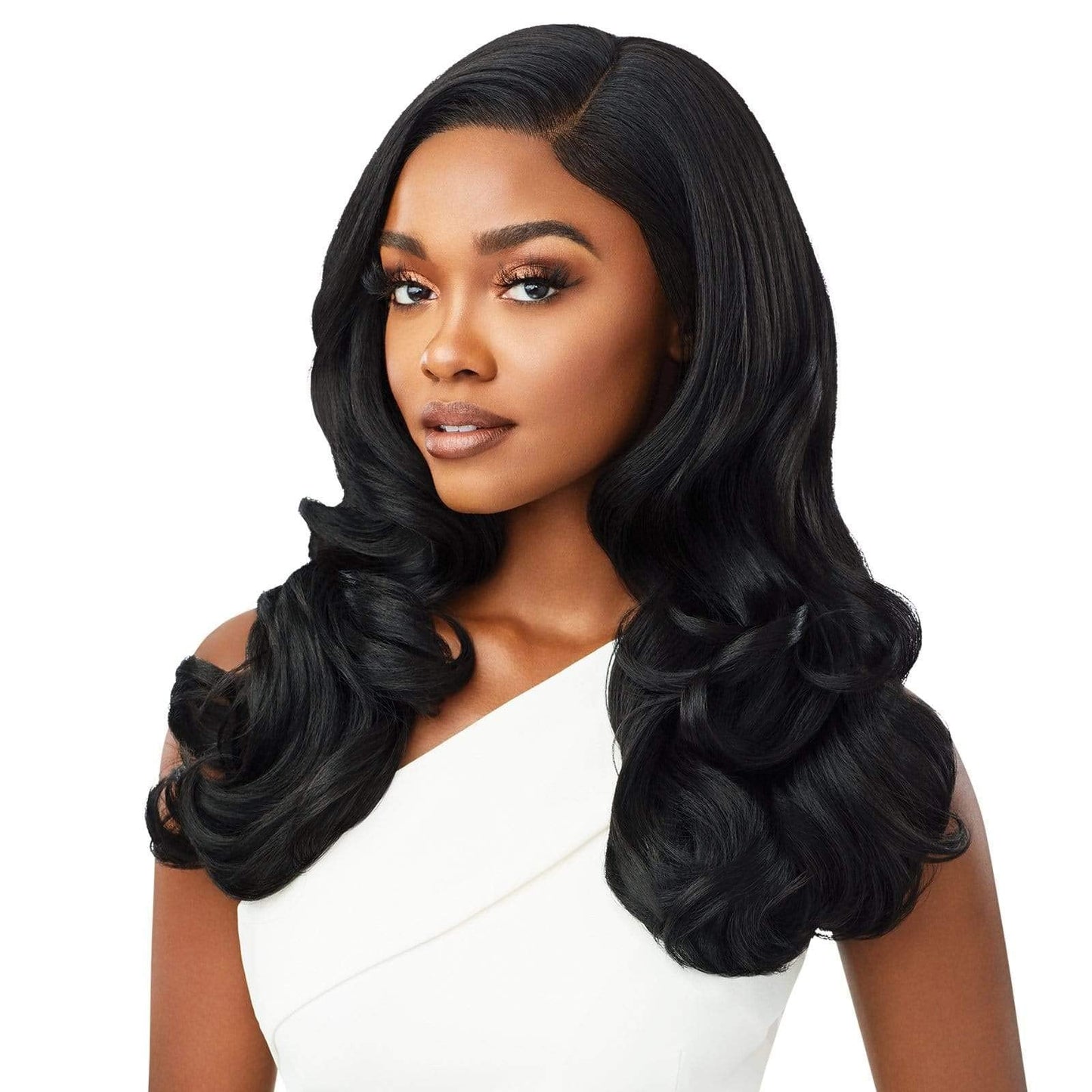 Outre melted Hairline Lace Front Wig Frontal Effect Hairline HD Transparent Lace HARPER (1)