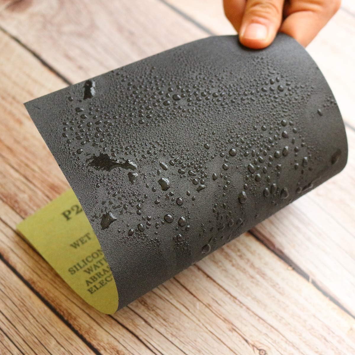 Sandpaper Sheets, 1500 Grit Dry Wet Sand Paper, 9 x 11 Inch, Silicon Carbide, for Wood Furniture Finishing, Metal Sanding and Automotive Polishing, 10 -Sheet
