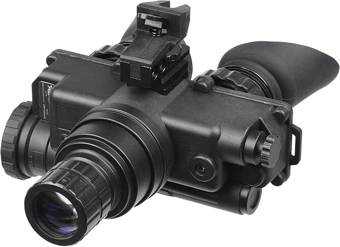 AGM Global Vision Wolf-7 Pro NW1 – Night Vision Goggle with Gen 2+ "Level 1" P45 White Phosphore Night Vision Binoculars, ...