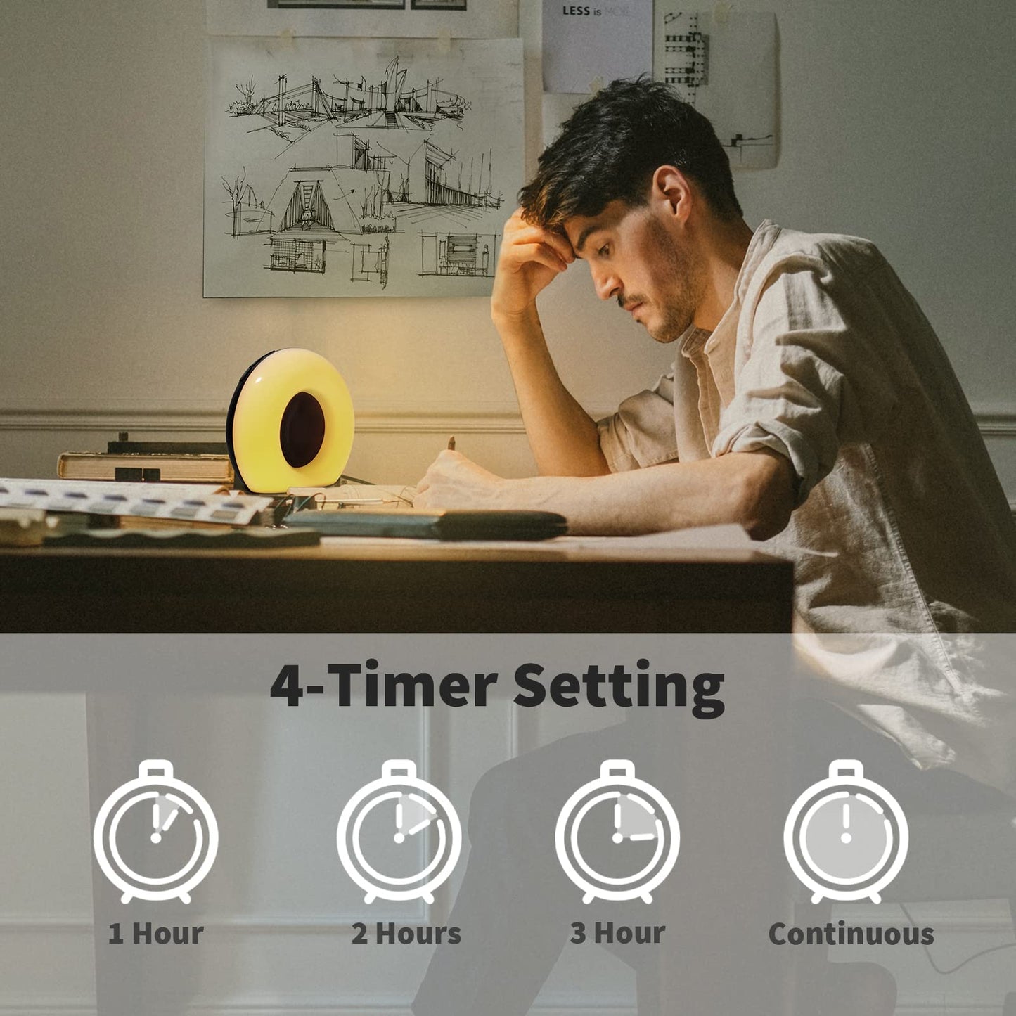 Sound Machine White Noise Machine with 30 Soothing Sounds 36 Levels Volume 5 Timers and Memory Function Effectively Blocks Noise Ideal Sleep Machine for Baby Kids Adults
