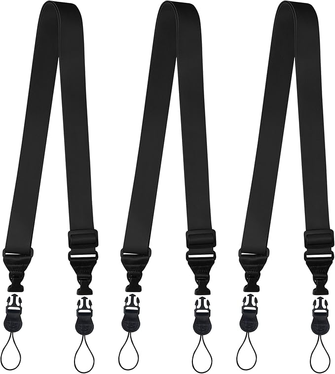 Gowjaw 3 Pack Adjustable Shoulder Strap:Comfortable for iPad Strap Nylon Neck Lanyard for iPad/Samsung Tablet Case,Camera ...