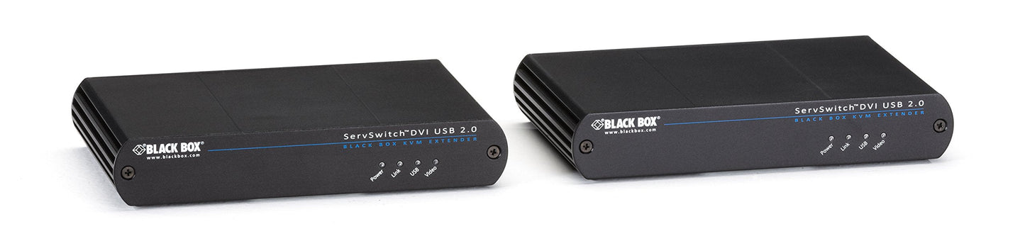 Black Box Kvm Extender Dvi-D Usb 2.0 Catx