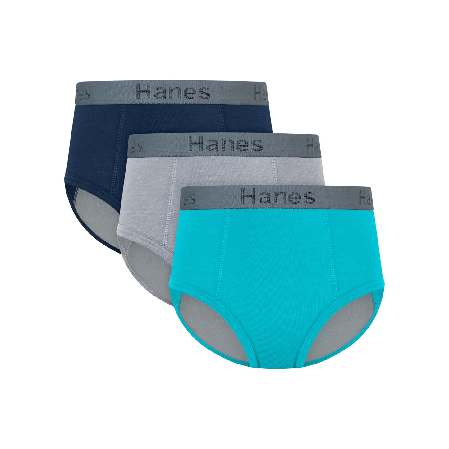 Hanes Boys' Nighttime Underwear Pack, 3-Pack, Confident Nights Boys' Overnight Underwear, Leakproof Kids' Underpants