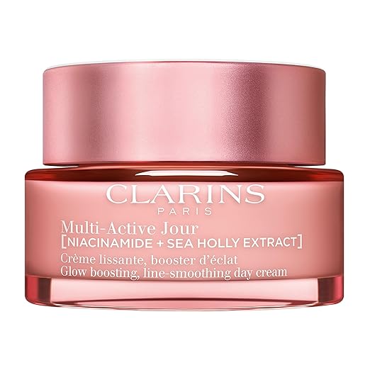 Clarins Multi-Active Day Moisturizer with Niacinamide | Smooth Fine Lines | Visibly Tighten Pores | Even Tone and Texture...