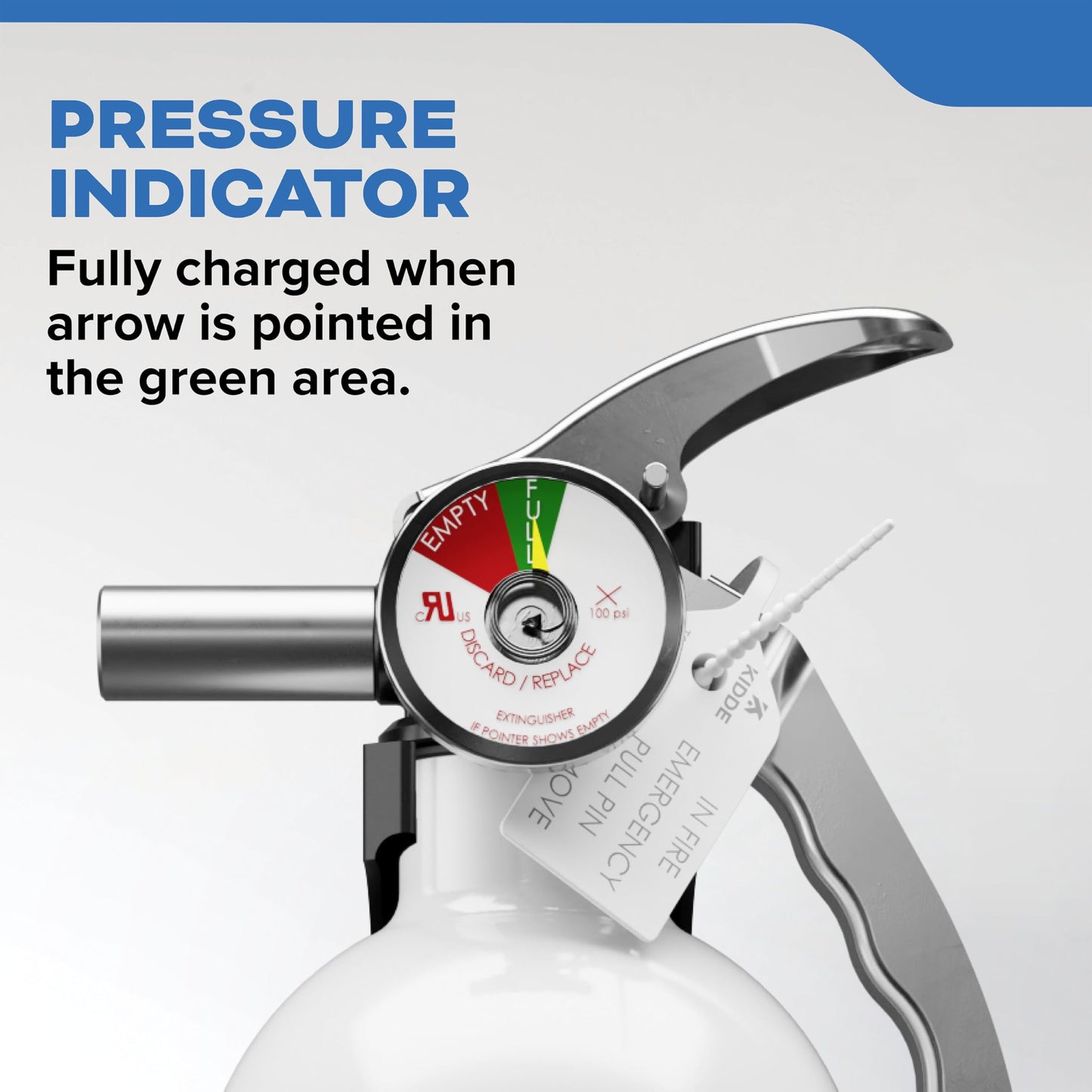 Kidde Fire Extinguisher for Boats, Single-Use 10BC