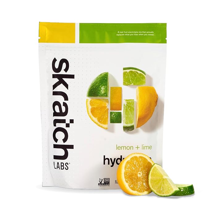 Skratch Labs Hydration Powder | Sport Drink Mix | Electrolytes Powder for Exercise, Endurance, and Performance | Lemon + L...