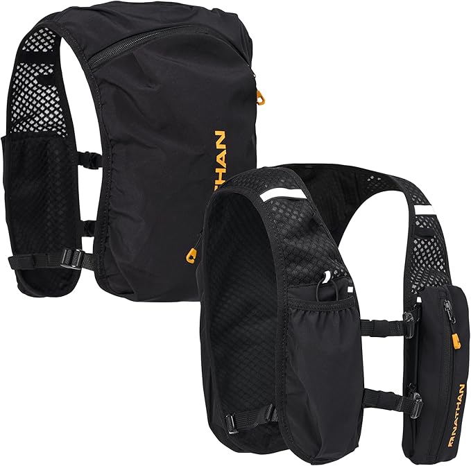 Nathan Running Hydration Vest – Lightweight Running Vest for Men & Women – Adjustable Backpack for Marathons – Reflective ...