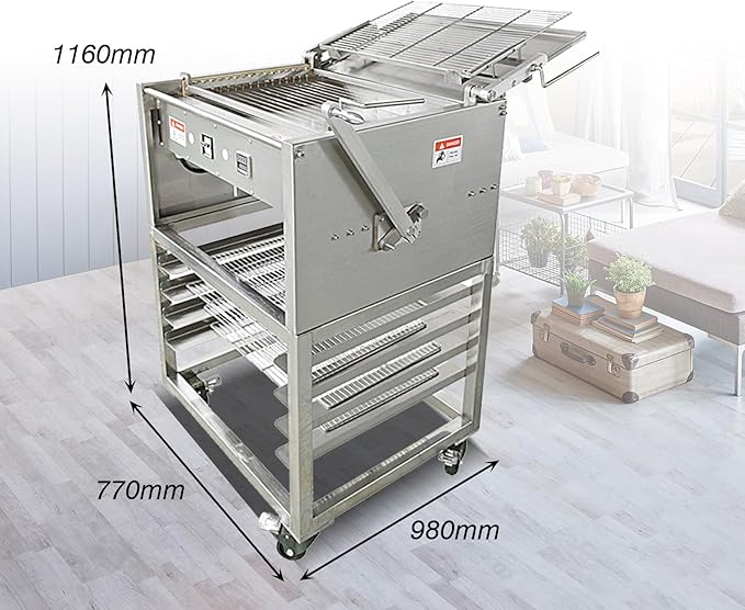 Commercial Donut Automatic Temperature Regulating Coating Machine 1500W 24L Oil Tank,15-20 Pcs/time,Donut Coater & commercial donut glazer machine,suitable for small cakes&donuts (Donut Coating)