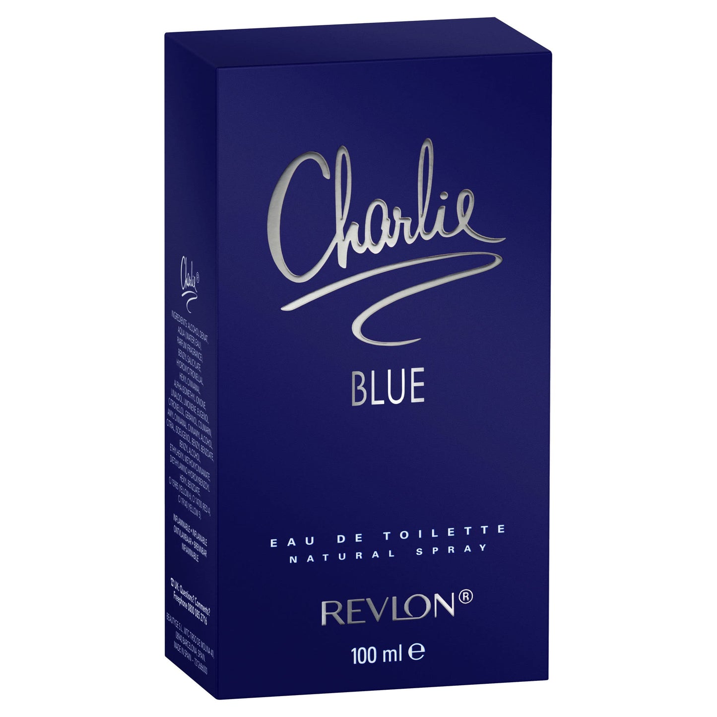 REVLON Charlie Blue by for Women, Eau De Toilette Spray, 3.4 Ounce