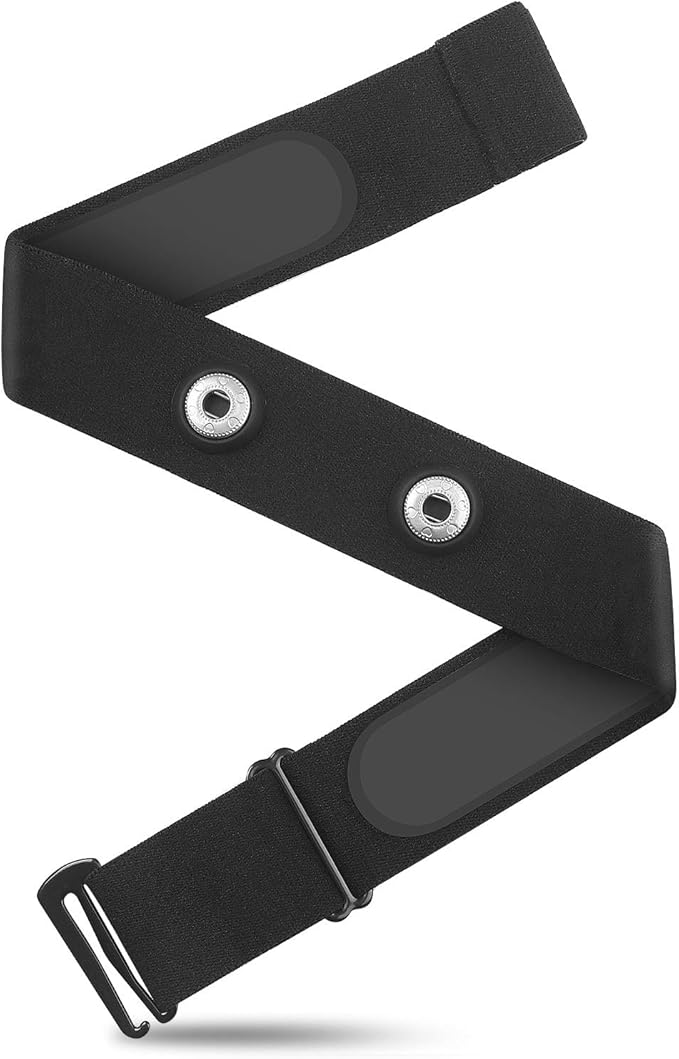 COOSPO Heart Rate Monitor Replacement Chest Strap,Replacement Heart Rate Monitor Soft Strap Compatible with Wahoo Tickr/Po...