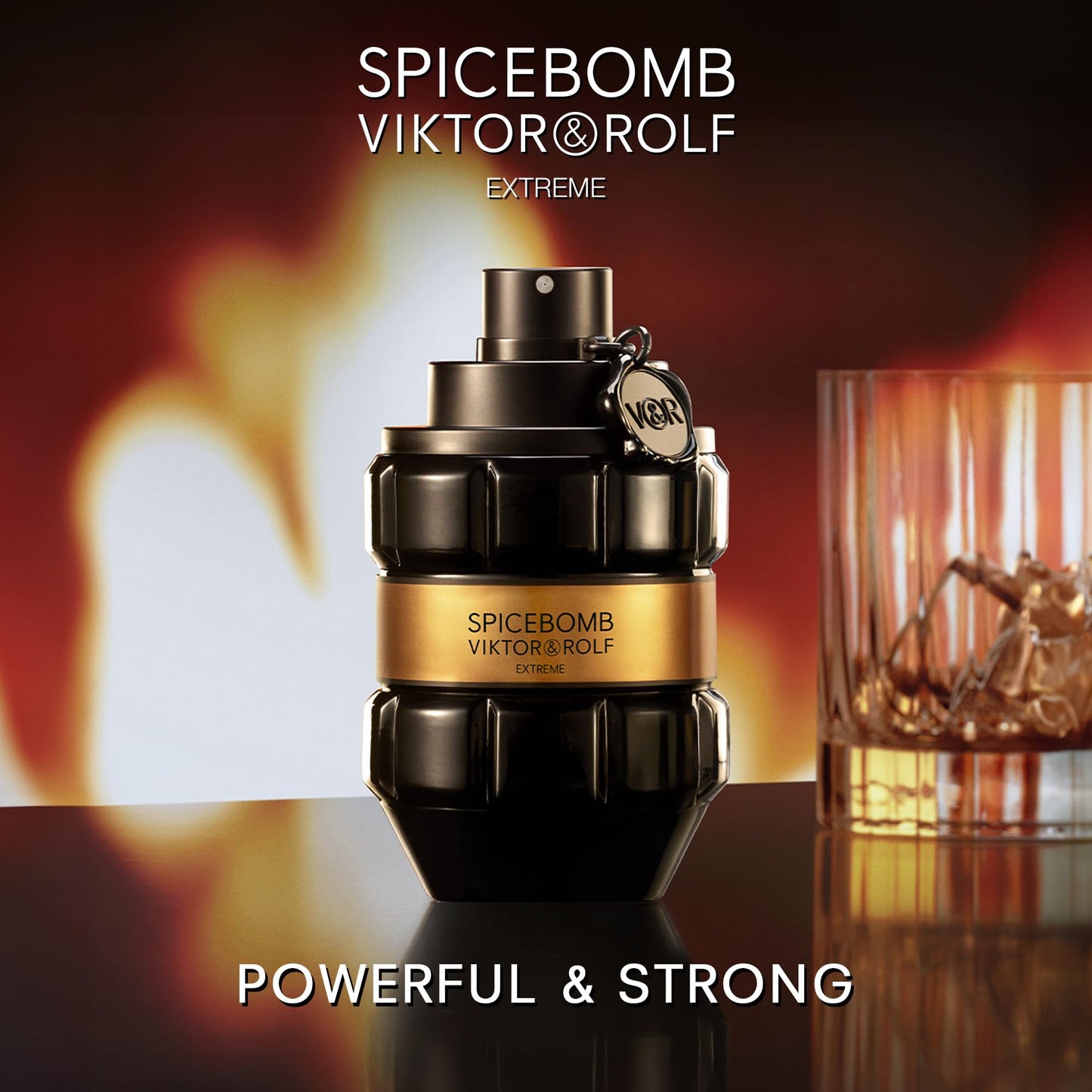 Viktor&Rolf - Spicebomb Extreme Eau de Parfum - Woody & Spicy - Cologne for Men - With Notes of Amber & Vanilla - 1.7 Fl Oz
