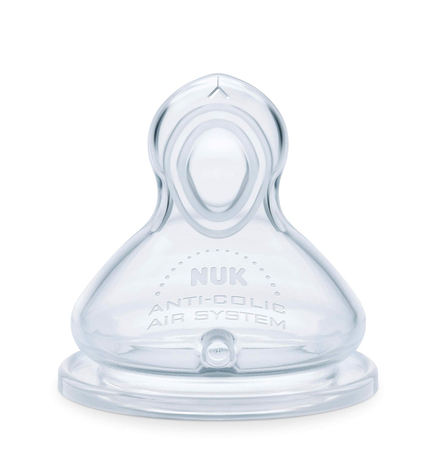NUK Smooth Flow Anti Colic Baby Bottle, 10 oz, 3 Pack, Elephant