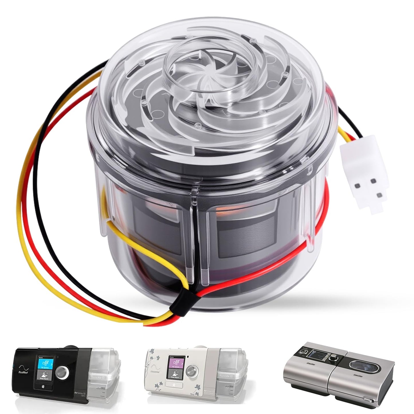 CPAP Machines Motor Compatible with ResMed S9/S10 Series- Low Noise Blower Pump Motor - Fit for AirSense 10/ AirSense 10 BiPap/AirCurve 10/Airstart CPAP Pump