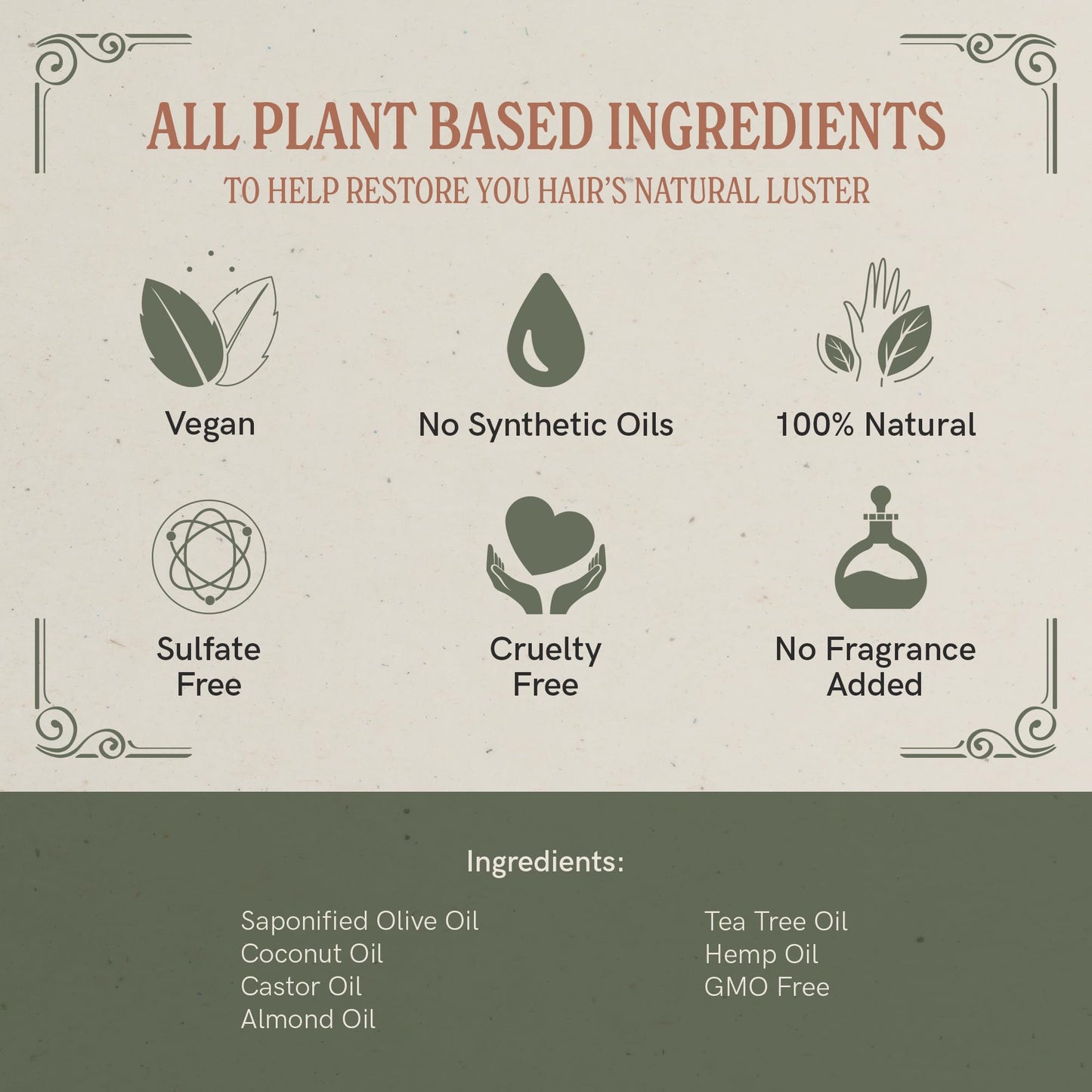 JRLIGGETT'S All-Natural Shampoo Bar, Moisturizing Formula -Supports Strong and Healthy Hair -Nourish Follicles with Antioxidants