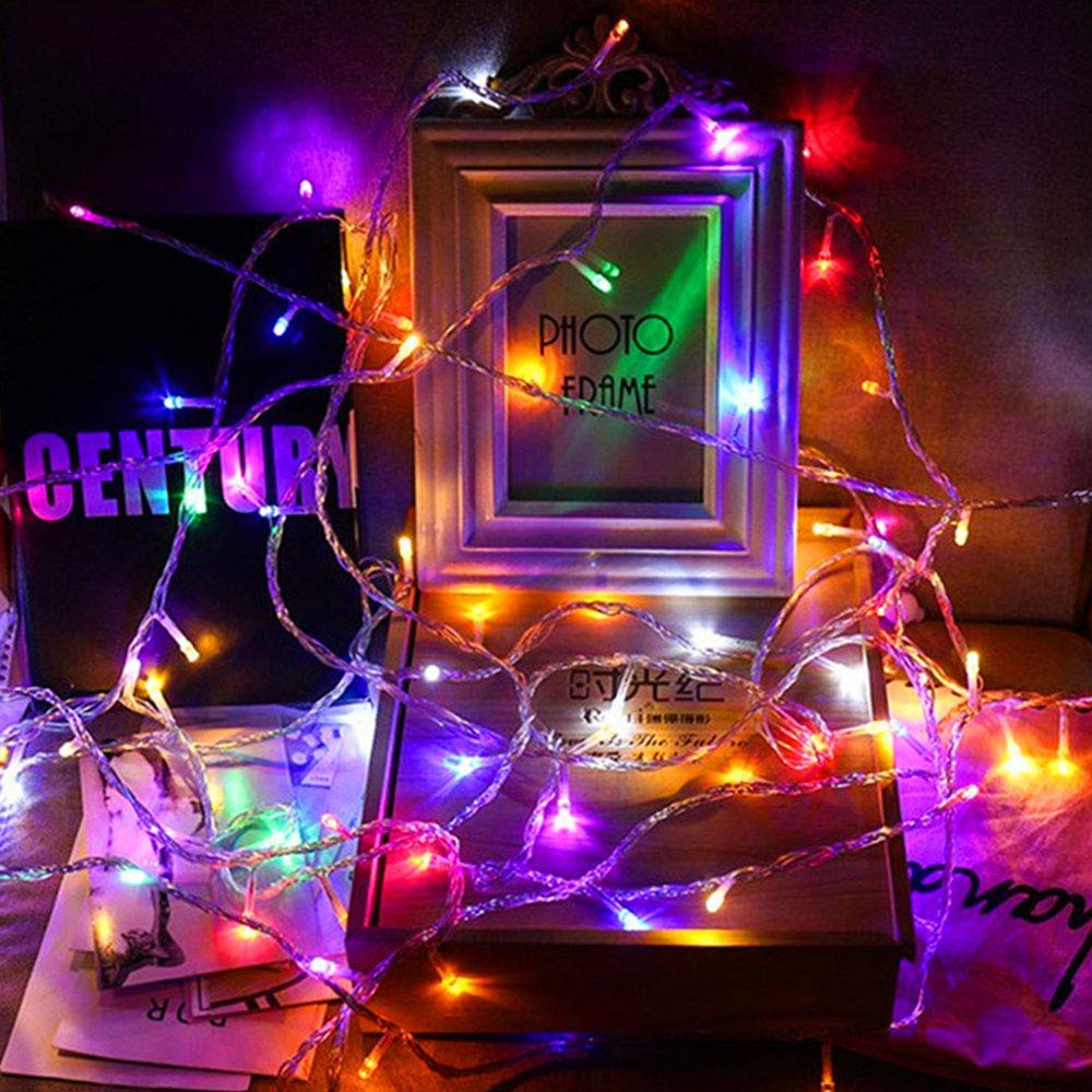 Mygoto 98Ft 200 Leds Multicolor String Lights - Waterproof Fairy Lights, 8 Modes, Ul Certified For Home, Garden, Wedding, Christmas