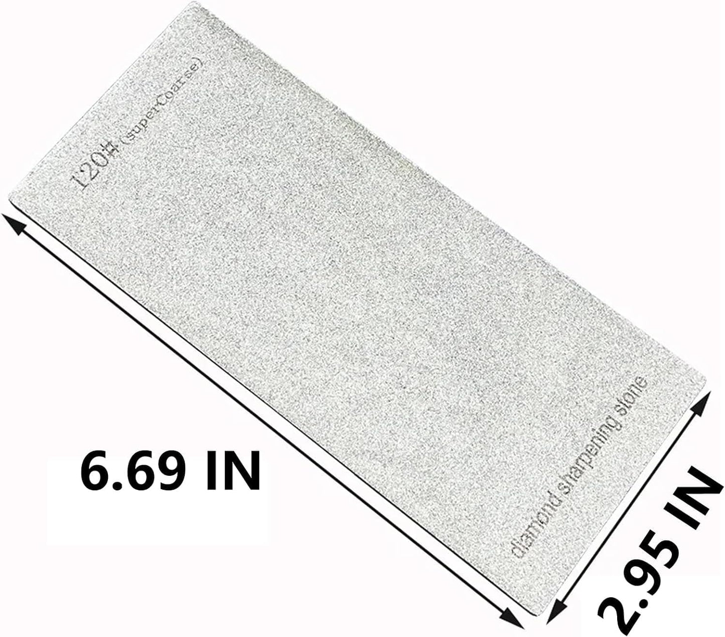 5 Pieces Diamond Sharpening Stone, Diamond Knife Sharpener Plate, Honing Whetstone for Kitchen, Sharpening Dull, Blunt or Tired Edges for Knives and Chisels