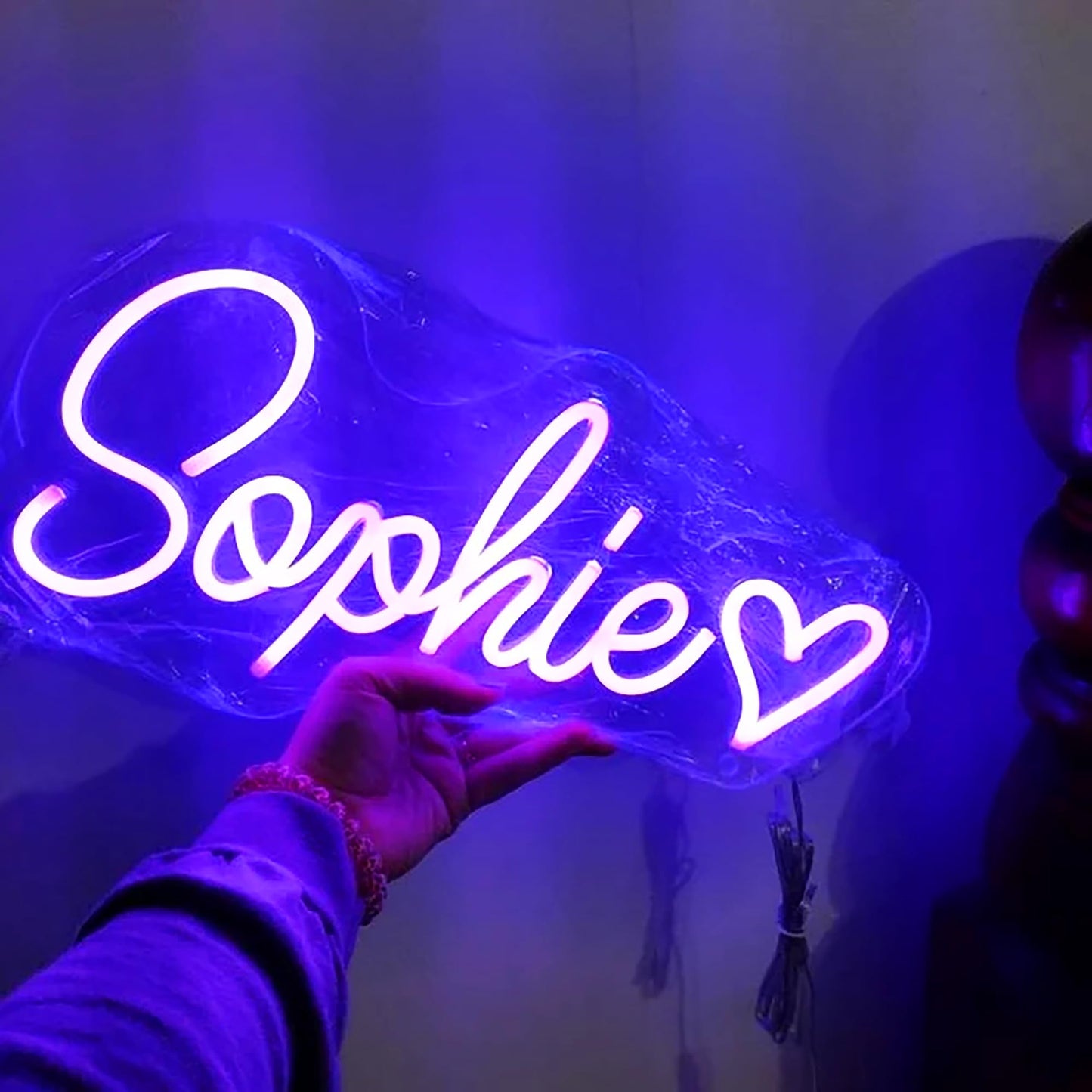OPBYWE Custom Neon Signs, Neon Sign Customizable for Wall Decor, Custom Kids Name Sign,Personalized Neon Sign for Wedding Birthday Party Christmas Gifts