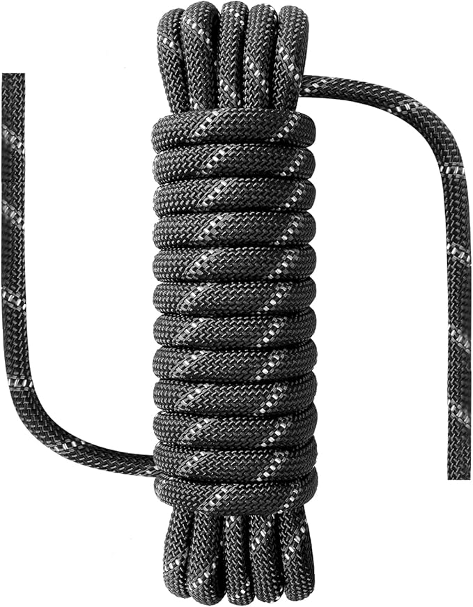 NorthPada 1/2 in x 16 ft Nylon/Polyester Outdoor Rope for Arborist, Swing, Boating, Marine, Floating, Fishing, Rafting, Hi...