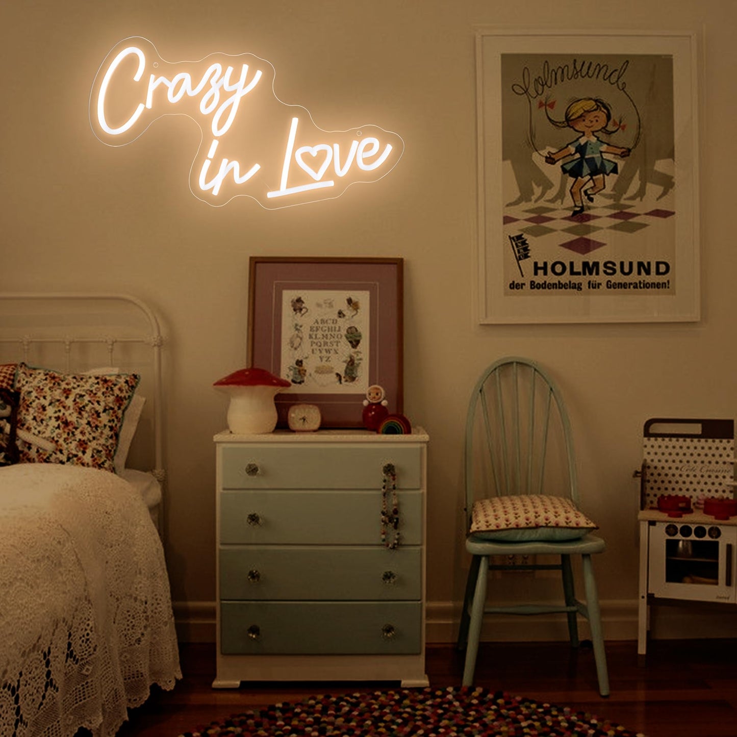 Crazy In Love Neon Sign - Levels Dimmable Usb Neon Lights For Bedroom Wall Wedding Party Neon Light For Decoration Gift For Couples  ValentineS Day