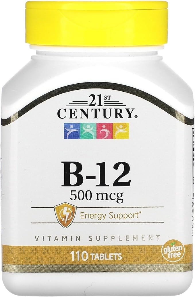 21st Century B-12, 500 mcg, 110 Tablets